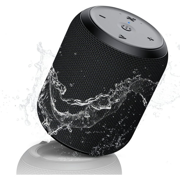 NOTABRICK Altavoces Bluetooth, Altavoces portátiles de 15 W Bluetooth inalámbrico V5.0 con sonido estéreo, graves extra activos, altavoz de ducha impermeable IPX6, doble emparejamiento, para fiesta, c