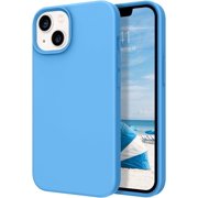 iPhone 13 Case, Phone Case for iPhone 13 Liquid Silicone Soft Gel Rubber Microfiber Lining Cushion Texture Cover Protective- Stone