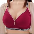 thumbnail image 1 of Xihbxyly Sujetador Sin Costuras, Ropa Interior Cómoda con Botones Sólidos, Diseño Ligero y de Soporte, Opción de Tiras Transparentes, Ropa Formal de Uso Diario, Opción de Moda Femenina, Lavado a Mano, 1 of 6