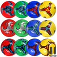 thumbnail image 1 of Juego de balones de fútbol MiniInflat, 12 unidades, tamaño 4, con bomba, 20 cm, 1 of 6