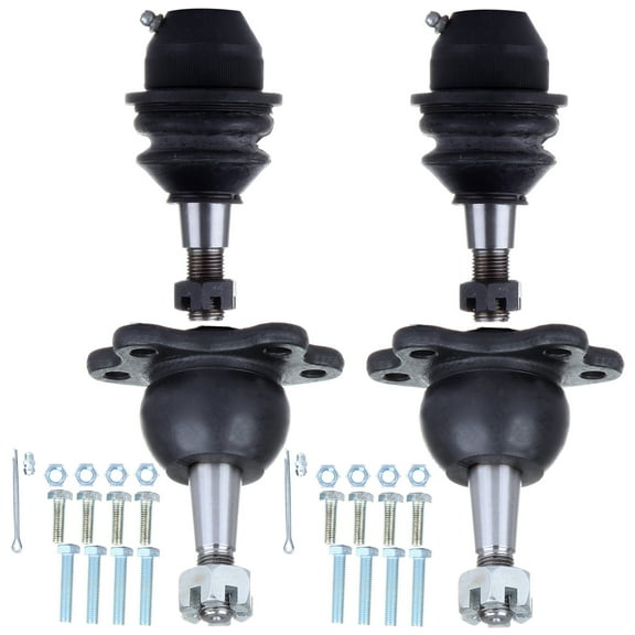 SCITOO 4PC Upper Lower Ball Joints Front Suspension Kit fit 1995 1996 1997 1998 1999 2000 for Chevrolet for Gmc K1500 2500 Suburban
