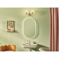 thumbnail image 4 of Kichler 55225CPZFLU Gioe 2 Light 14" Wide Vanity Light - Bronze, 4 of 7
