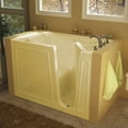 thumbnail image 3 of Meditub 3053Rs 53" Fiberglass Soaking Walk In Tub For Alcove Installations - Off White, 3 of 3