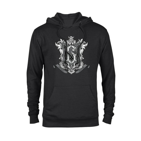 Disney Haunted Mansion Movie Gracey Manor Shield Crest - Pullover Hoodie for Adults - Customized-Black