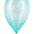 thumbnail image 6 of Northlight Textured Glass Finial Christmas Ornament - 7" - Transparent Blue, 6 of 7