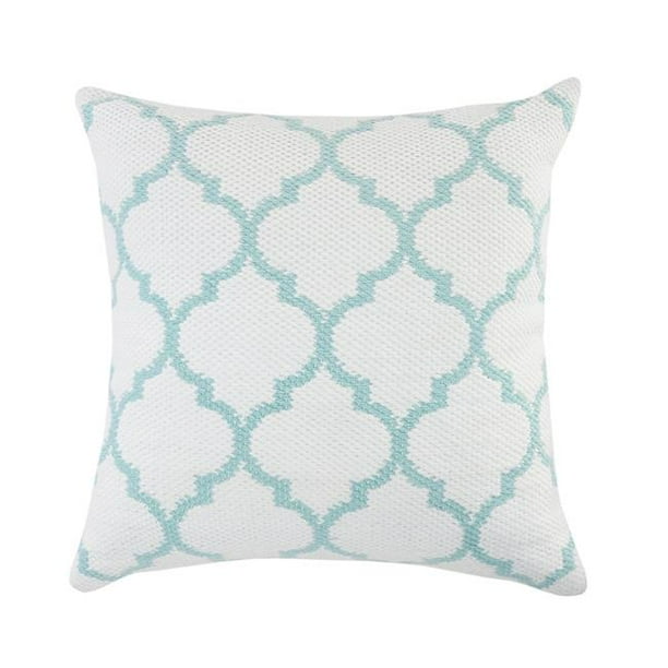 Robins egg blue throw cheap pillow