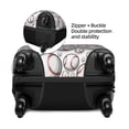 thumbnail image 3 of Goofa Cute Baseball Pattern Luggage Covers For Suitcase,Suitcase Cover Protector Fit 18-32 Inch Luggage-X-Large, 3 of 9