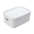 thumbnail image 2 of Qholemyo Plastic Rectangular Airtight Food Storage Containers With Lids Refrigerator Fruit Preservation Box Microwave Safe Lunch Box, 2 of 6