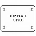 thumbnail image 3 of Manufacturer Varies Plate Caster,Rigid,Iron,7 1/2"H 1NWB5, 3 of 3