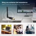 thumbnail image 3 of 600Mbps USB WiFi Adapter Wireless Network Adapter with Dual 2.4GHz 150Mbps, 5GHz 433Mbps High Gain, 3 of 5