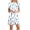 2# Light Blue Vacation Dresses for Women, variant on Dyegold Sundresses for Women Casual Beach - Midi Hawaiian Dresses for Women Round Neck Short Sleeve Floral Print Flared A-Line Swing Casual Tshirt ​​Sundresses