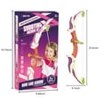 thumbnail image 3 of CWCWFHZH Kids Bow and Arrows Set with 3 Suction Cup Arrows Targets & Dorlach Indoor and Outdoor Toys for Children Boys Girls Education Toys, 3 of 5