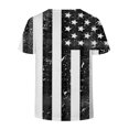 thumbnail image 5 of IROINNID 4th of July T-Shirt For Women Fashion Summer Loose Casual Blouse Round Neck Women Tops USA 4th Of July, 5 of 5