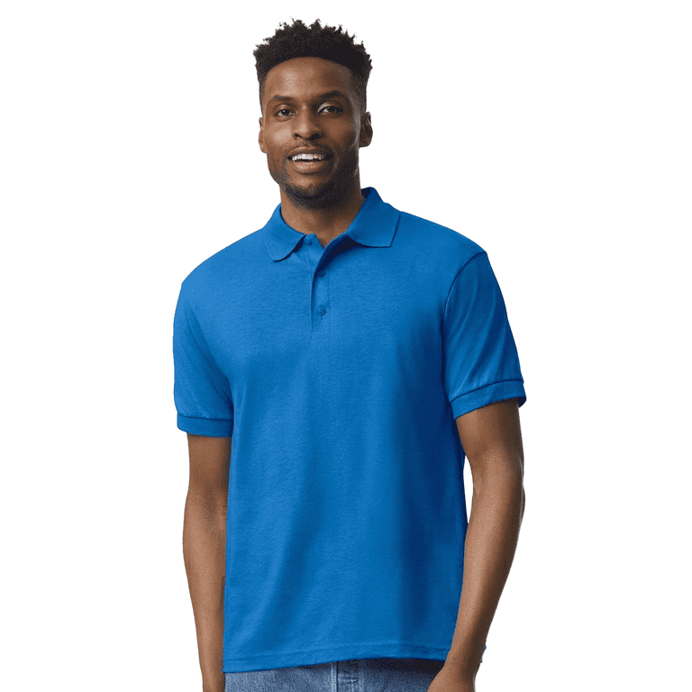 Gildan DryBlend Jersey Polo Shirt, 50/50 Cotton/Polyester, Polo