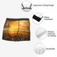 thumbnail image 3 of Balery Sunflower Sunset Rainfall Calzoncillos bóxer para hombre, ropa interior de algodón suave y transpirable con cinturilla de nailon-XX-Large, 3 of 5
