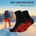 thumbnail image 4 of Therapy Heated Warm Socks Blood Circulation & Mugwort Thermal Winter Socks, 4 of 9