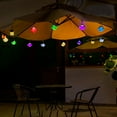 thumbnail image 5 of 4 luces LED solares de pared para exteriores, para patio, decoración de jardín, luces de pared para exteriores, 5 of 5