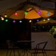 thumbnail image 5 of 4 luces LED solares de pared para exteriores, para patio, decoración de jardín, luces de pared para exteriores, 5 of 5