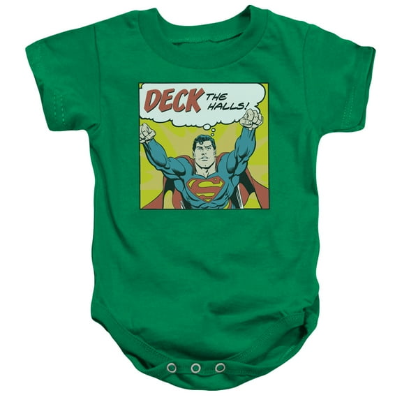 Dc - Deck The Halls - Infant Snapsuit - 12 Month