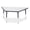 Gray/Black, variant on Trapezoid Activity Tables - 30" X 60", Mobile - Freckled Gray/Gray/Gray