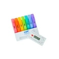 e-Pill 4 Times a Day x 7 Day Weekly Pill Organizer with Reminder ...