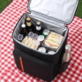 thumbnail image 5 of Insulated Cooler Backpack Lunch Bag Large Capacity Thermal Food Carrier with Bottle Holders for Picnic Camping Office, 5 of 7