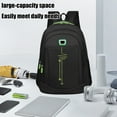 thumbnail image 3 of AuroraX Solid Backpack for Everyday,Durable Commuter Laptop Backpack with 4 Compartment,Bookbag,for Travel,College,Work,for Men,Green, 3 of 5