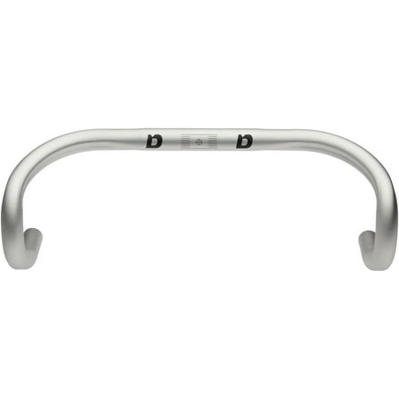 Dimension Road Drop Handlebar 25.4mm 40cm Weight 266 Silver Aluminum Road
