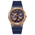 thumbnail image 1 of Sfonq Summer Clearance Mothers Day Gift for Grilfriend Womens Watches Watch Silicone Wristband Men's And Women's Watch Quartz Watch,Blue Buy 2 Save 10%, 1 of 2