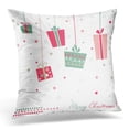 thumbnail image 1 of BSDHOME Pink Box Christmas Boxes Colorful Doodle Pillow Case Pillow Cover 20x20 inch, 1 of 1