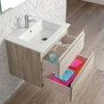 thumbnail image 4 of DAX INTERNATIONAL DAX Pasadena Single Vanity Cabinet 28 Inches Pine w/ Glossy Toscana Basin, 4 of 4