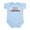 Sky Blue, variant on CafePress - Future Trapper Infant Bodysuit - Baby Light Bodysuit, Size Newborn - 24 Months