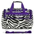 thumbnail image 7 of World Traveler 16-inch Carry-On Duffel Bag - Red Trim Zebra, 7 of 7