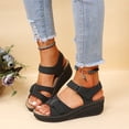 thumbnail image 3 of EU38 = MX4.5 = MX24 = Foot length 24cmNegroSandalias Romanas De Playa Para Mujer: Elegantes, Cómodas Y esquí esquí Gafas de esquí, 3 of 5