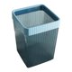 thumbnail image 4 of Cubo de basura a rayas Contenedor multifunción Cubo de basura duradero de gran capacidad Papelera para lavandería de servicios públicos Hogar, sala de azul Soledad Bote de basura doméstico, 4 of 9