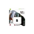 thumbnail image 3 of Tarjeta de Memoria Micro Sd Kingston Canvas Select 512GB Con Adaptador Color Negro, 3 of 5