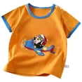 thumbnail image 1 of Zanarzt T-Shirt d'Été pour Tout-Petit Été Mignon Doux Imprimé Dessin Animé Graphique Tee T-Shirt Garçon Tout-Petit Col Rond Tee, Rouge, 18-24 Mois, 1 of 5