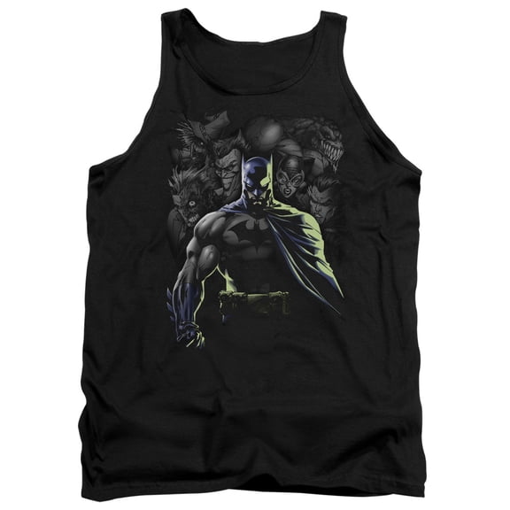 Batman Villains Unleashed Adult Tank Top Black