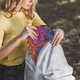thumbnail image 5 of FORMRS 15-15.6 inch Laptop Sleeve Case Soft Carrying Quilted Computer Bag Cover, Colorful Palm Pattern, 5 of 7