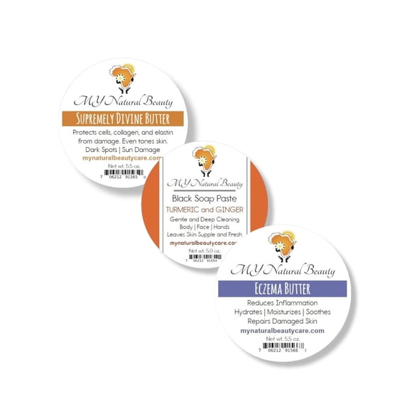 TURMERIC and GINGER | Eczema FACE Care COMBO