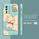 thumbnail image 3 of Case For Redmi K60E K60 K50 K40S K40 K30 9A 9 8A 8 10 Pro 4G 5G Colour Simple Liquid silicone Case Cute Winnie The Pooh, 3 of 5