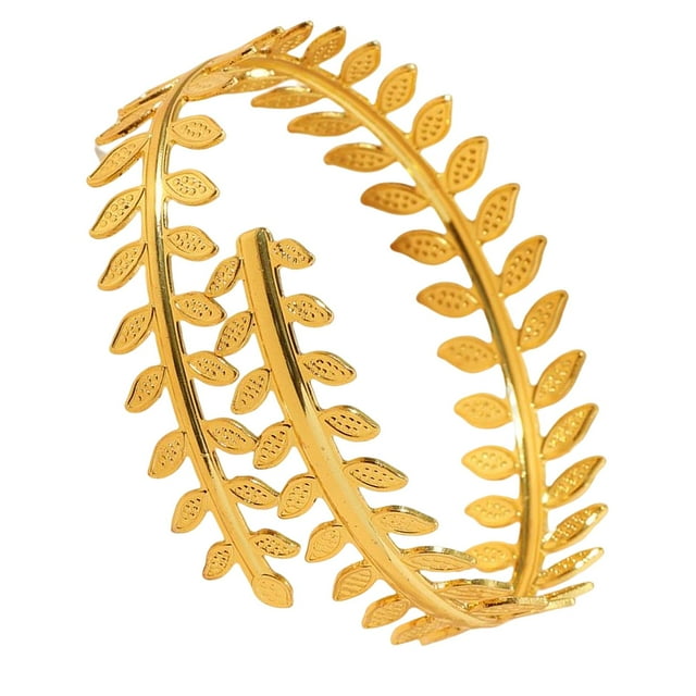 Xuanheng Bracelet Chic en Forme de Feuille pour Femmes pour Fête Festival