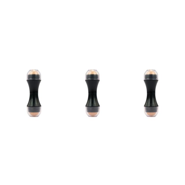Vogacara Rodillo absorbente de aceite facial para el cuidado de la piel, rodillo de limpieza de cabezales, removedor de absorción reutilizable, negro Type1 NO1 Vogacara CBP285095