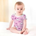 thumbnail image 4 of Hello Kitty Baby Bodysuit Boy Girl Clothes Soft Newborn Infant Outfit Short Sleeve Romper, 4 of 8