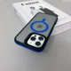 thumbnail image 1 of Funda de lujo con armadura translúcida mate de Color magnético a prueba de golpes para iPhone 11 12 13 14 15 16 ProMax Magsafe cubierta de carga inalámbrica, 1 of 5