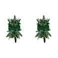 thumbnail image 1 of Guirnalda navideña de ambiente hogareño, guirnalda decorativa (con luz), verde, 2 uds., 1 of 3