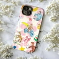 thumbnail image 5 of Curious Monkey Fun Play Phone Case, Whimsical Bicycle & Candy Collage iPhone Cover, Cute Pink Design for iPhone 16 15 14 13 12 11 Pro Plus Max Mini, 5 of 6