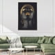 thumbnail image 3 of Cuadro Mujer Africana moderno Joyas Doradas Marco Plateado Arte Moderno Maxigráfica Shop Cuadro Africana Cultural, 3 of 4