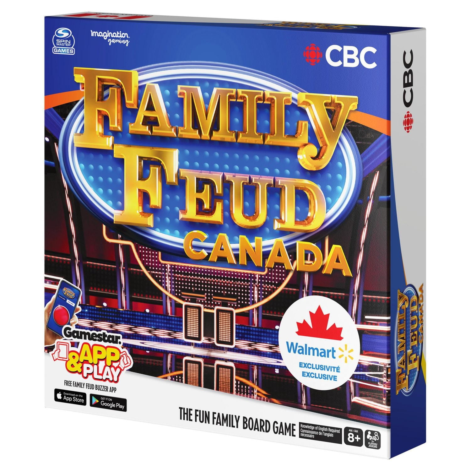 Family Feud Canada Edition Party Quiz Board Game