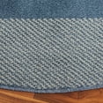 thumbnail image 3 of SAFAVIEH Pyramid Talisha Geometric Area Rug, Navy/Ivory, 6'7" x 6'7" Round, 3 of 7